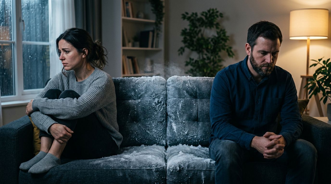 Ley del hielo en la pareja: qué es y cómo afecta tu relación